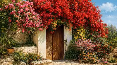 در باغ عرضی - سایز کوچک