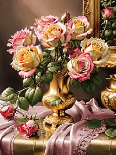 گل و گلدان اشرافی 2